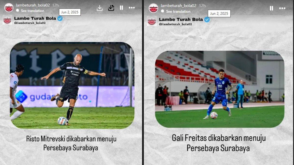 BURSA TRANSFER PERSEBAYA SURABAYA - Risto Mitrevski dan Gali Freitas dikabarkan menuju Persebaya Surabaya.
