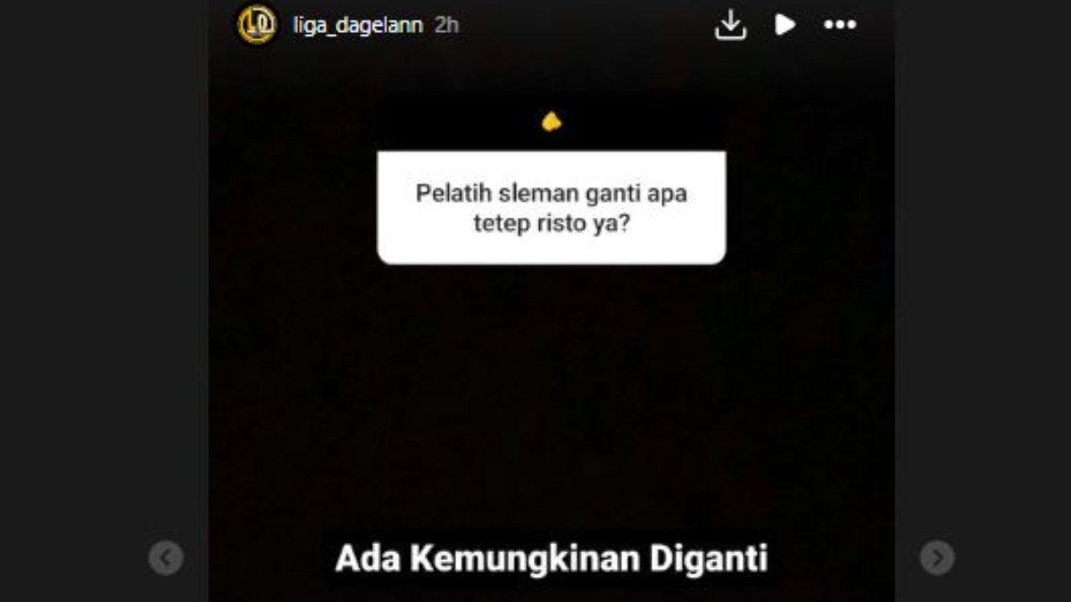 Risto Vidakovic kans diganti PSS Sleman pada bursa transfer awal musim nanti.