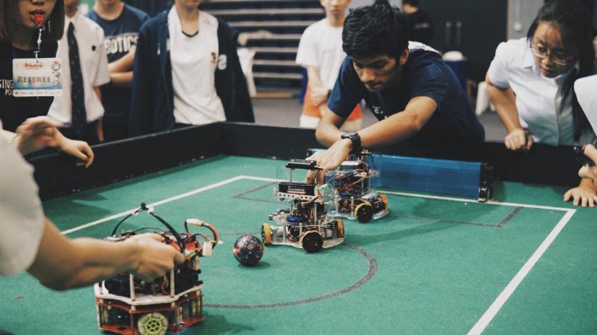 Lomba RoboCup 2017 Robo Soccer.