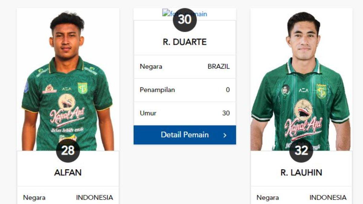 Winger anyar Persebaya Surabaya, Robson Duarte sudah terdaftar di PT LIB dan memakai nomor punggung 30, Minggu 26 November 2023.