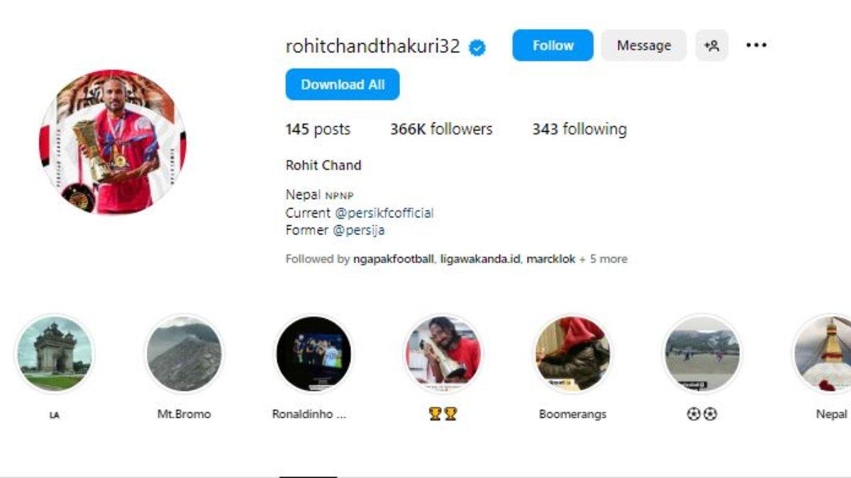 Rohit Chand beri kode untuk Thomas Doll dan Persija Jakarta.
