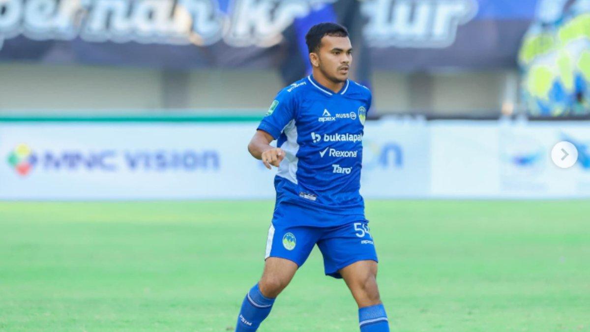 ROKEN TAMPUBOLON - Potret Roken Tampubolon ketika memperkuat PSIM Yogyakarta di Liga 1 2024/2025, diakses dari akun instagram resmi pemain pada Selasa (25/2/2025).