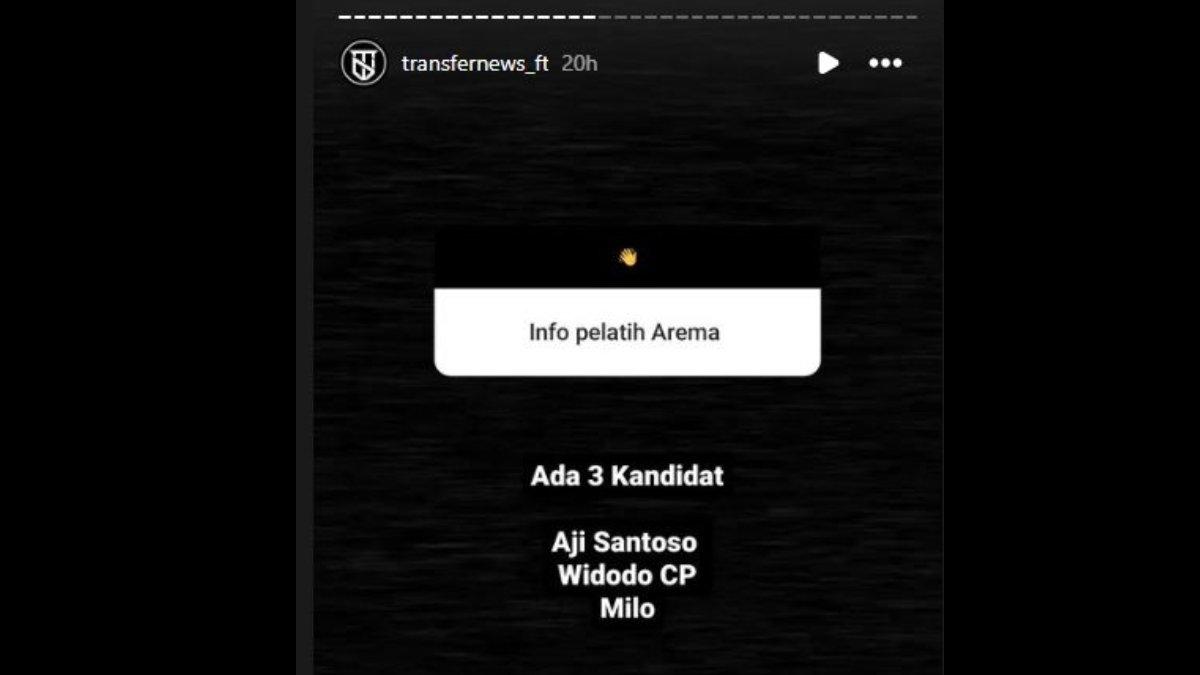 RUMOR - Tiga pelatih tengah dikaitkan dengan Arema FC, yakni Aji Santoso, Milomir Seslija, dan Widodo Cahyono Putro.
