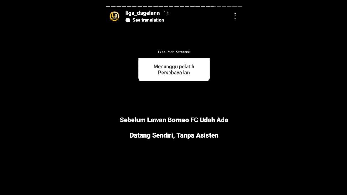 Rumor tanggal kedatangan pelatih Persebaya Surabaya untuk menggantikan Aji Santoso di Liga 1 2023.