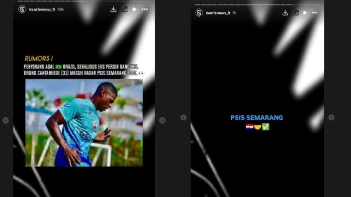 Rumor Bruno Cantanhede dan pemain asal Kroasia yang santer deal gabung PSIS Semarang.