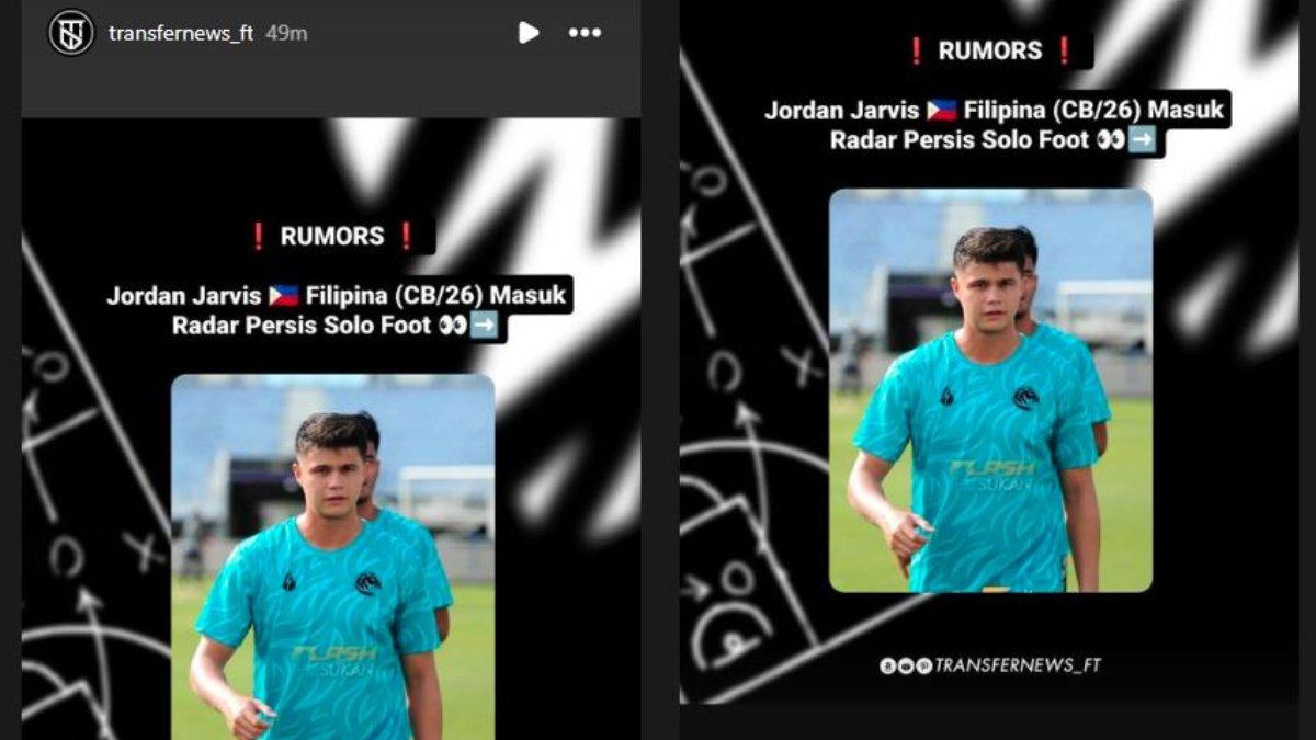 Rumor diliriknya sosok Jordan Jarvis oleh Persis Solo jelang musim 2024/2025 mendatang.