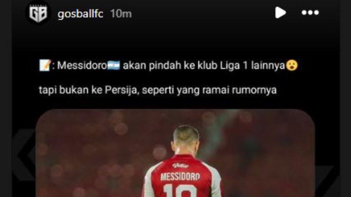 Rumor masa depan Alexis Messidoro seusai pamit dari Persis Solo, Sabtu 6 Juli 2024. Alexis Messidoro disebut-sebut akan tetap berkarier di Liga 1 2024 dan bukan bergabung dengan Persija Jakarta seperti yang sempat ramai dibicarakan di media sosial.