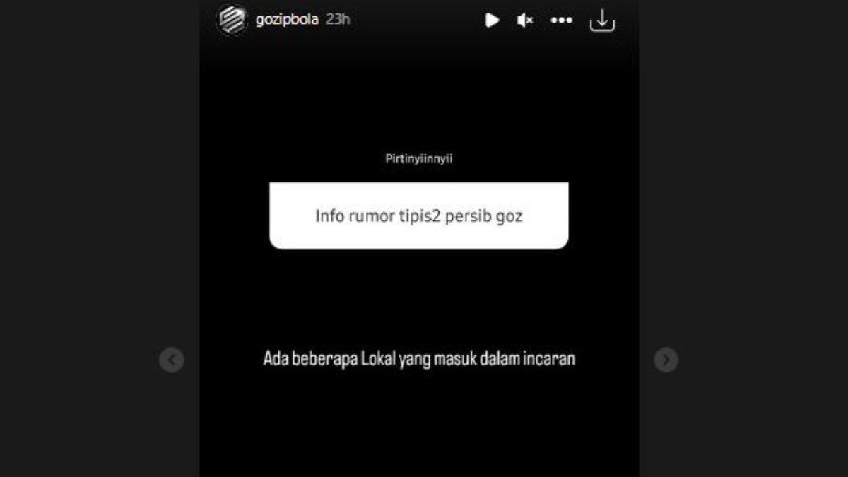 Rumor Persib soal Pemain Lokal 2