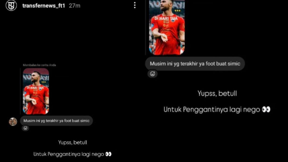 RUMOR TRANSFER - Persija Jakarta dikabarkan sedang bernegosiasi dengan sosok striker baru jelang berakhirnya Liga 1 2024, Senin (24/2).