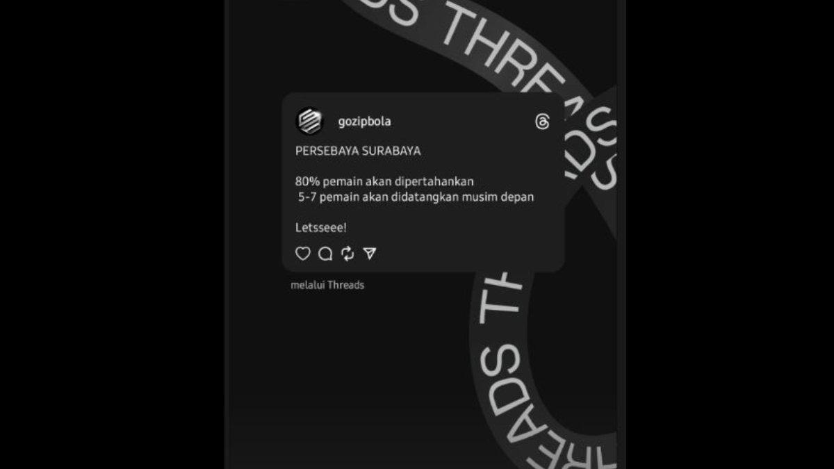 Rumor skema transfer Persebaya Surabaya untuk gelaran Liga 1 2024 mendatang.