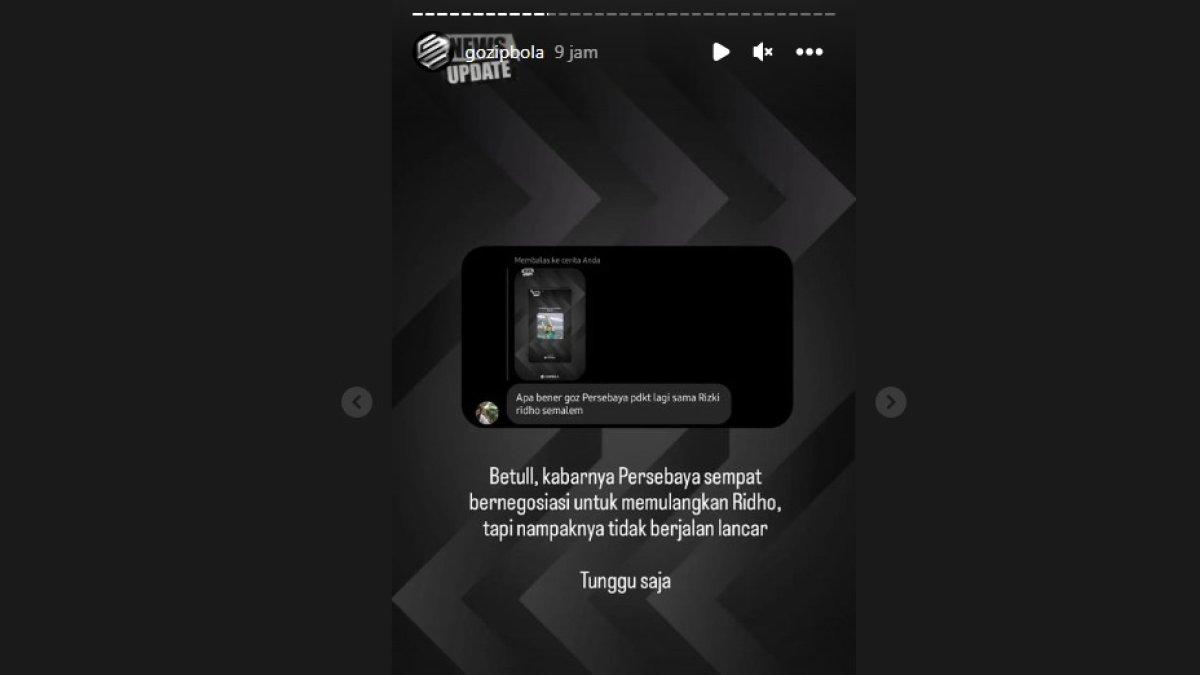 Rumor kepindahan Rizky Ridho yang gagal, Kamis 26 Oktober 2023