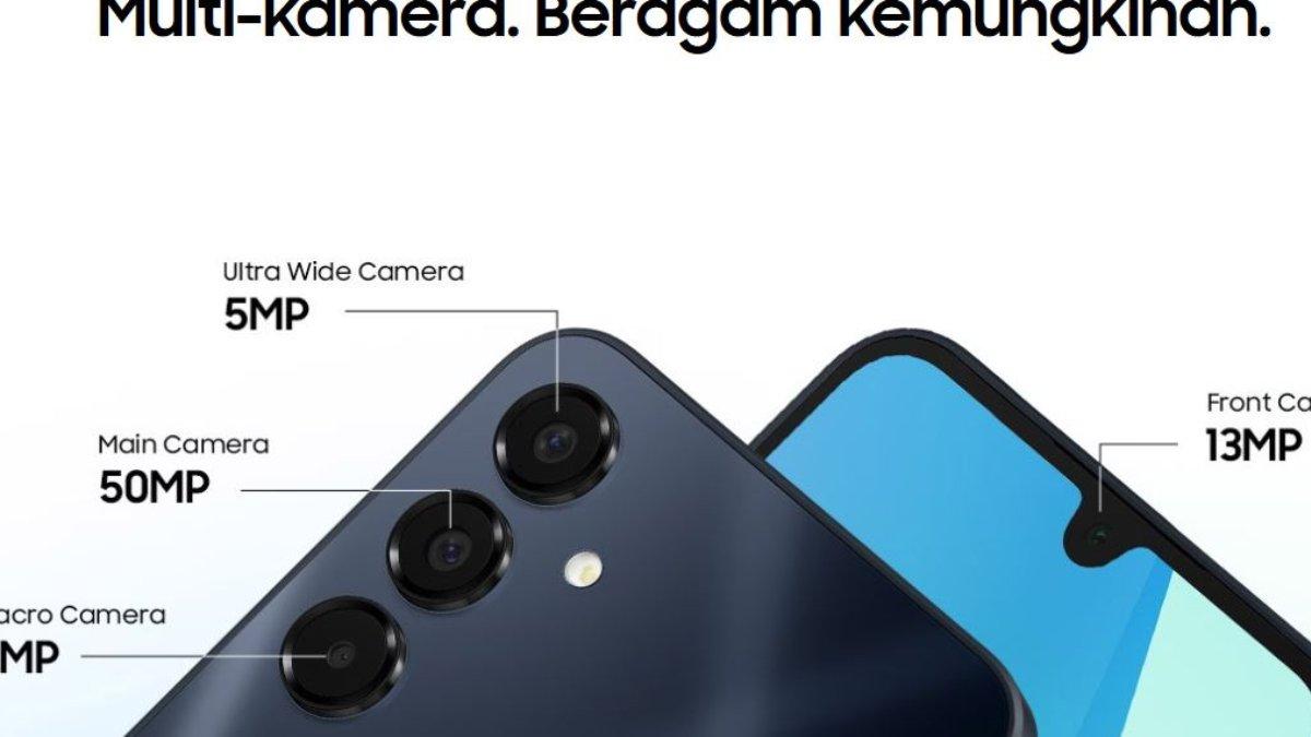 Tampilan desain modul kamera belakang Samsung Galaxy A16 5G.