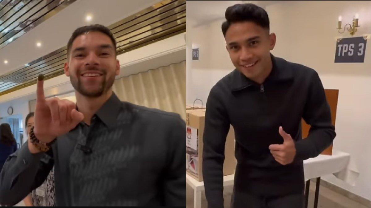 Sandy Walsh dan Marcelino Ferdinand mencoblos untuk pertama kalinya di Brussels