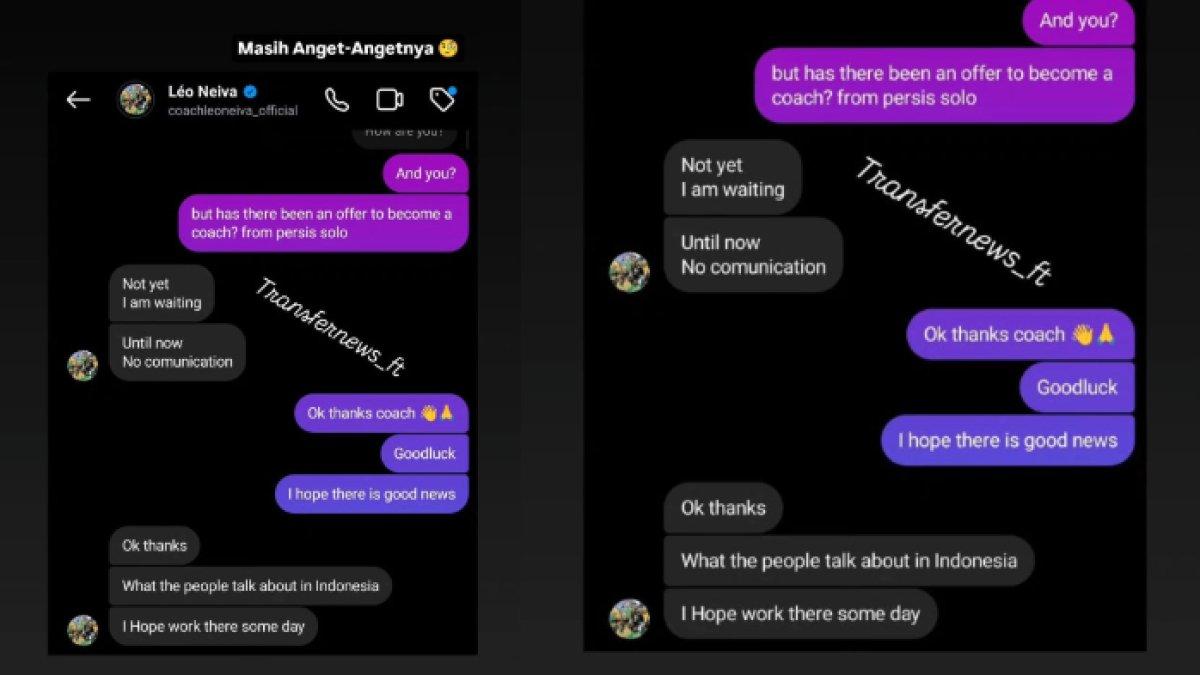 Sanggahan Leo Neiva soal rumor gabung Persis Solo.