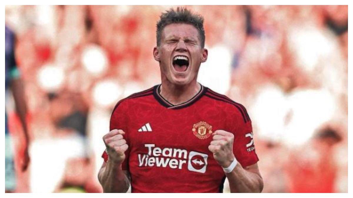 Scott McTominay pemain Manchester United.