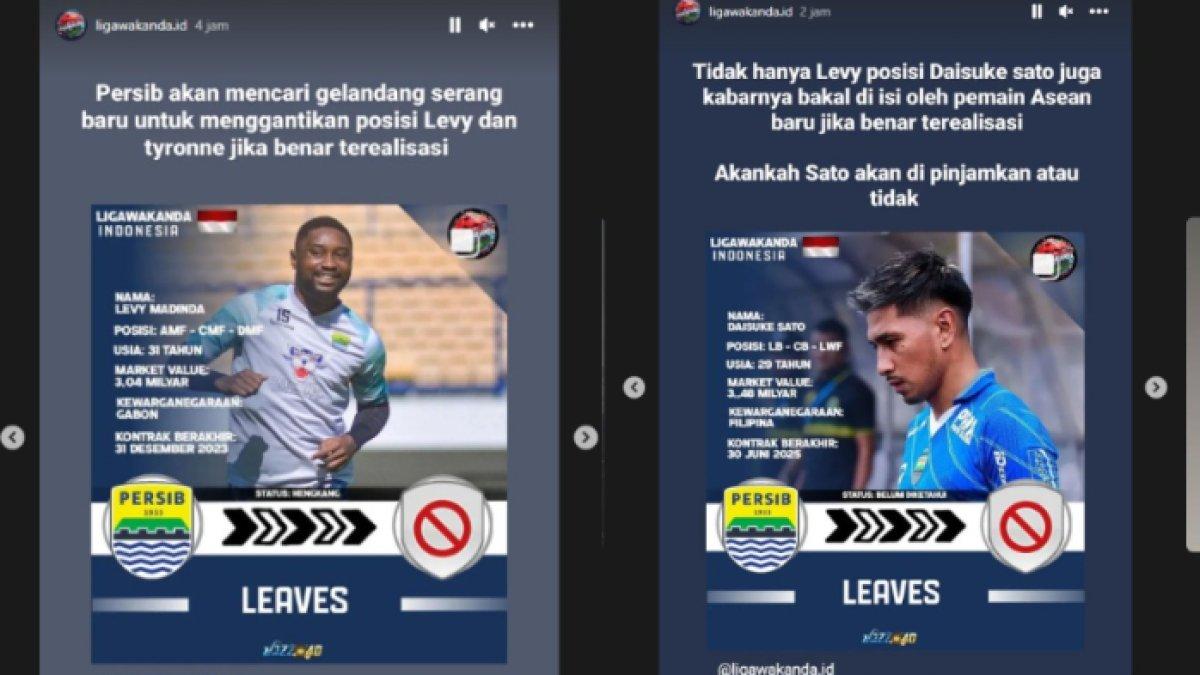 Sejumlah pemain asing Persib Bandung dikabarkan tak aman