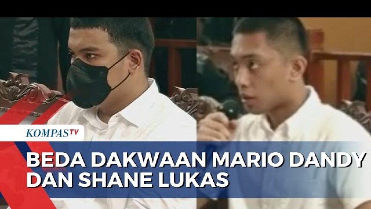 Shane Lukas dan MArio Dandy yang menerima vonis dari kasus penganiayaan, Kamis 7 September 2023