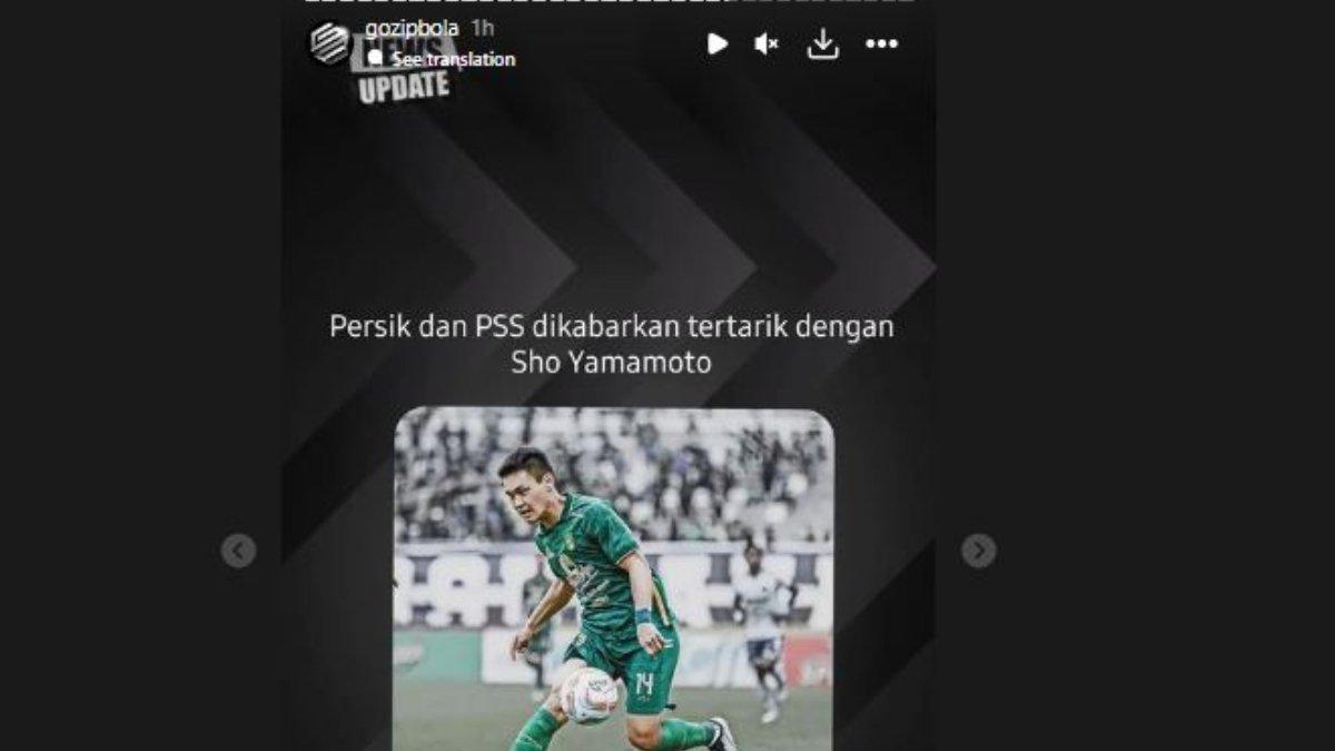 Sho Yamamoto PSS dan Persik 232