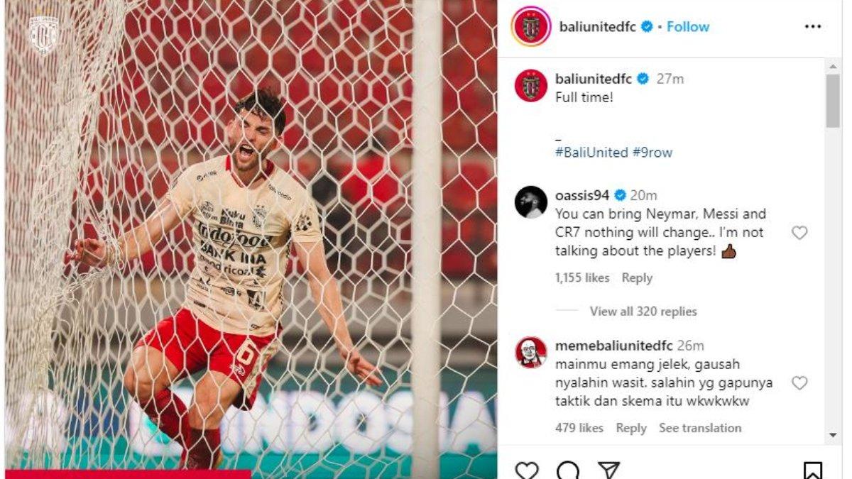 Mantan striker Bali United, Jefferson Assis memberikan sindiran tajam kepada satu sosok di Serdadu Tridatu seusai kekalahan dari Madura United di Piala Presiden 2024. Bali United kena comeback 2-3 dari Madura United.
