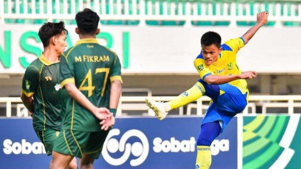 Potret Sirvi Arvani, striker andalan Persikota Tangerang.