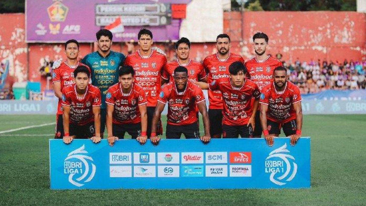 Skuad Bali United pada pekan pertama Liga 1 2024/2025