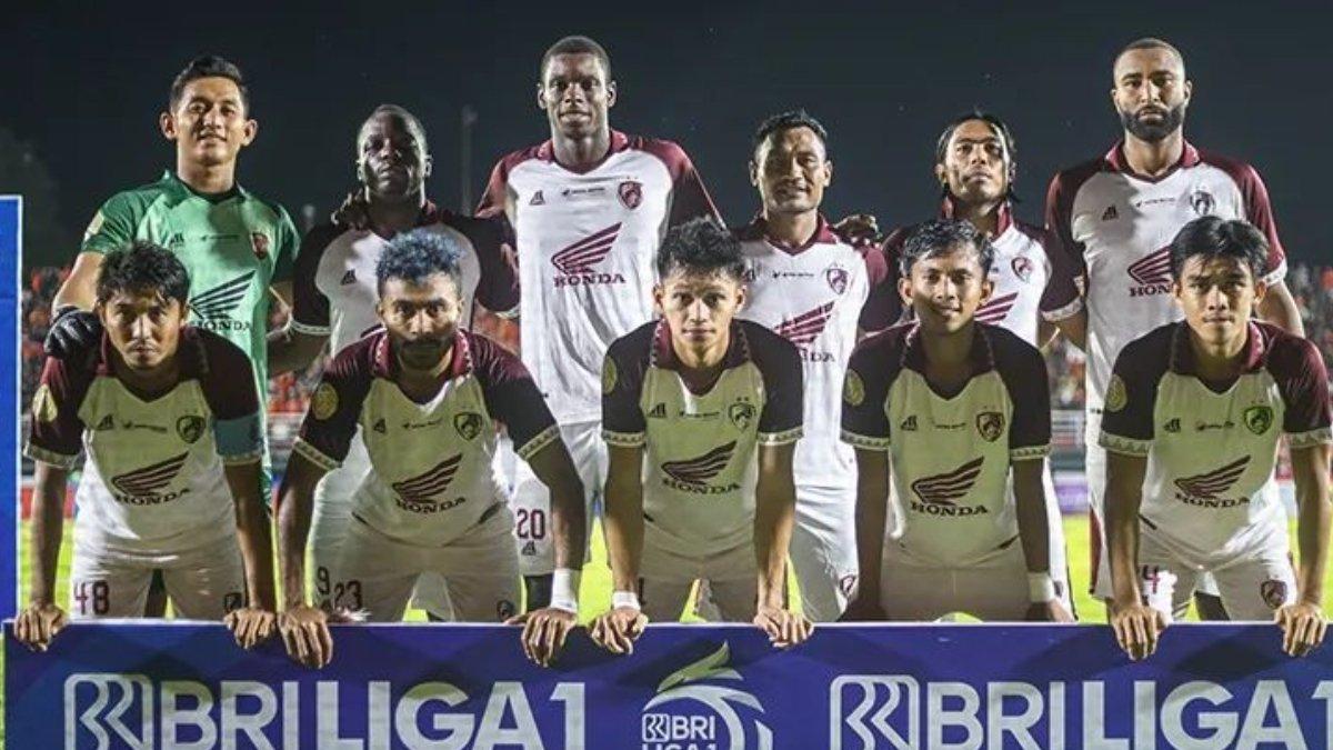 Potret skuad PSM Makassar di Liga 1 2023.