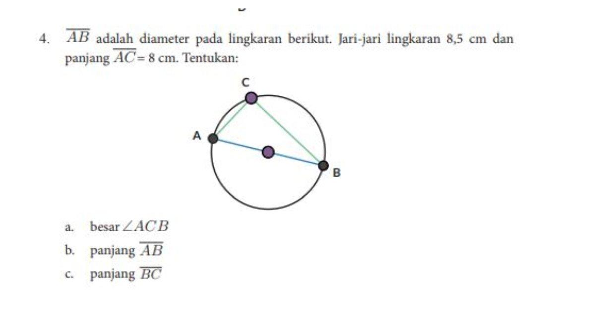Berikut soal nomor 4 latihan 2.1 halaman 58.
