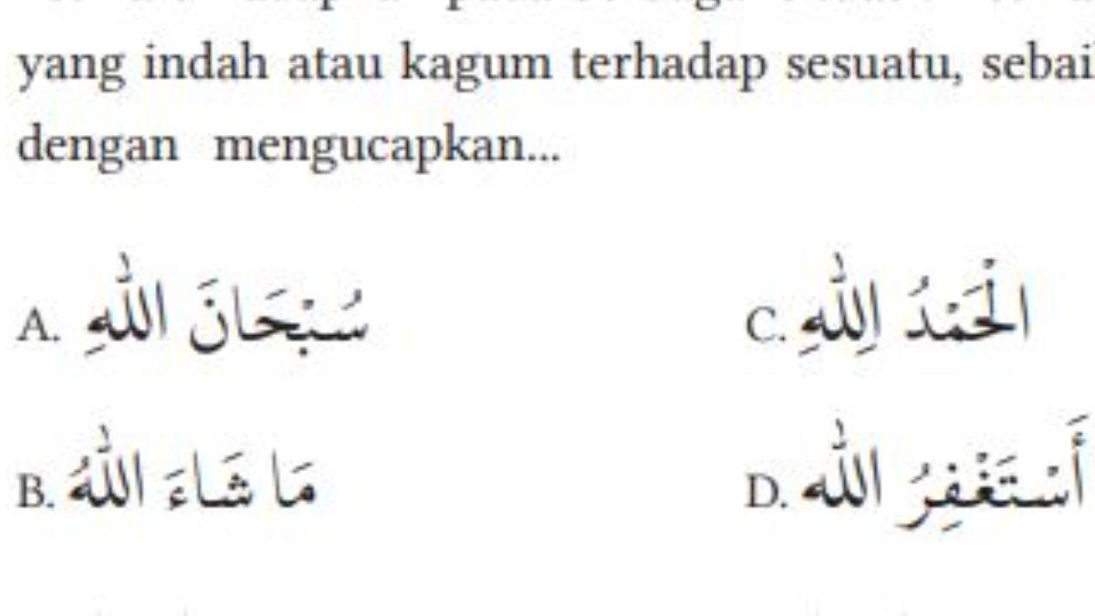 Soal nomor 4 Bab 3 Indahnya Etika Pergaulan dan Komunikasi Islami
