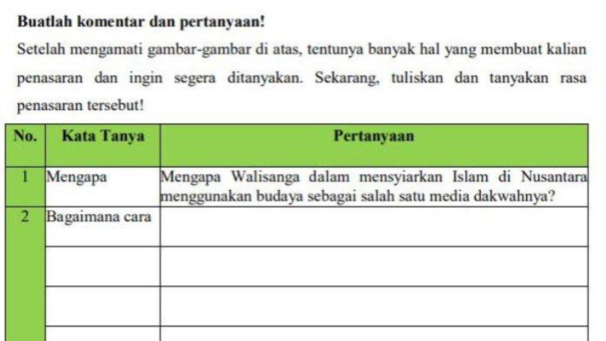 Capture soal Sejarah Kebudayaan Islam.