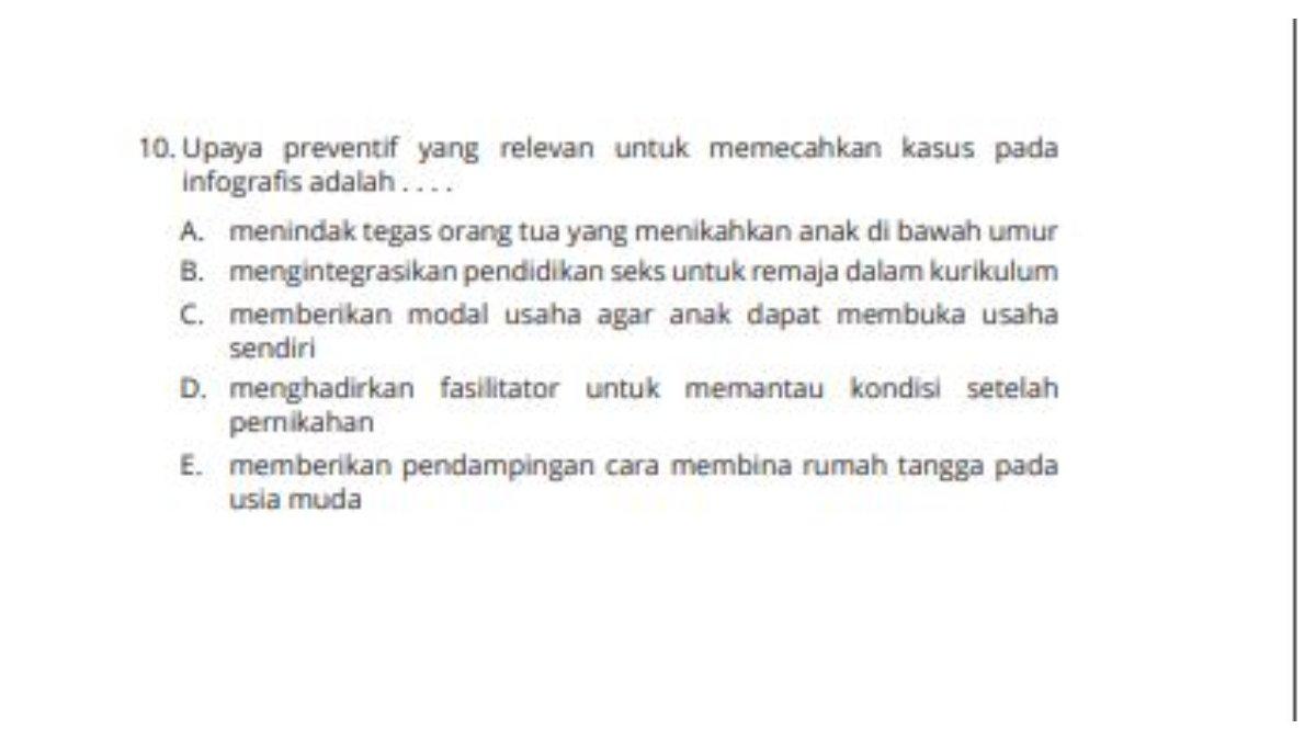 Soal nomor 10