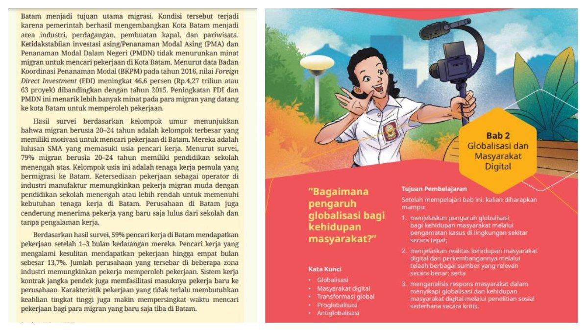 Kutipan artikel untuk soal nomor 4 dan 5 halaman 86.