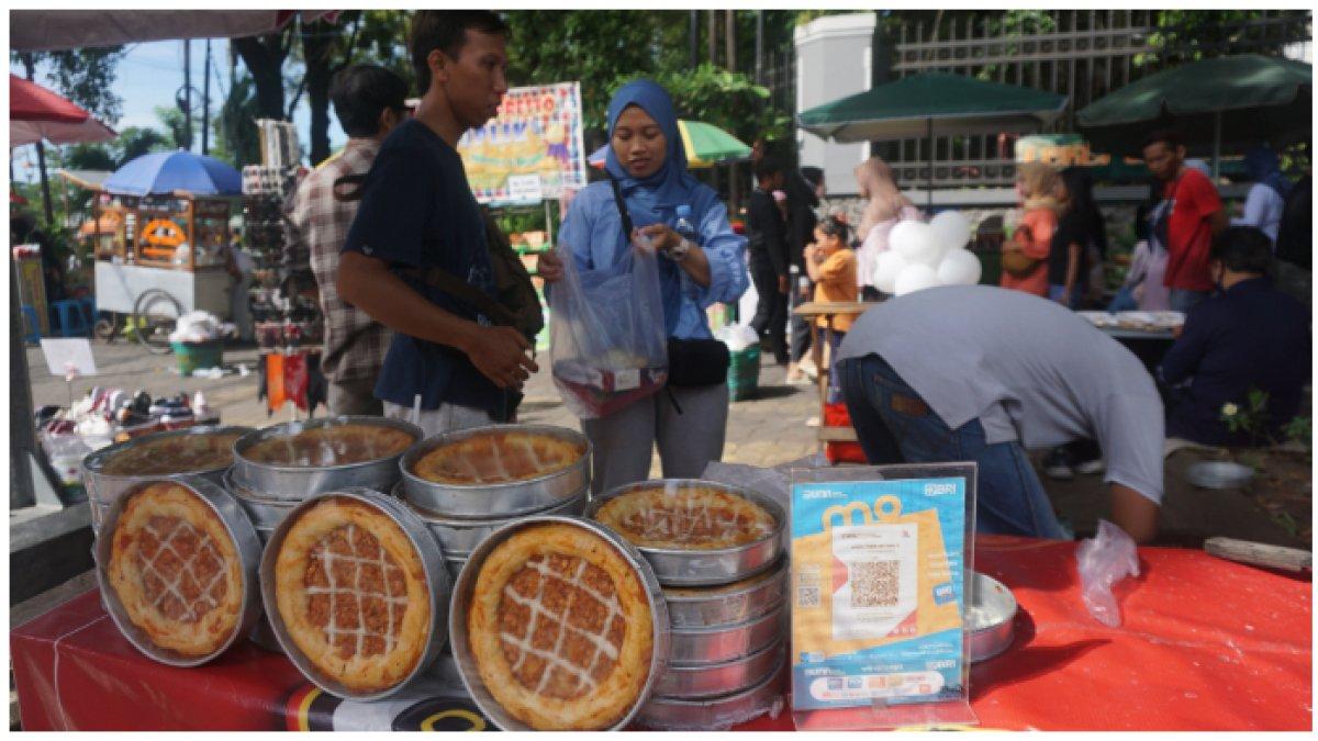 Stan Pizza Siboli di acara CFD Jalan Slamet Riyadi, Solo.