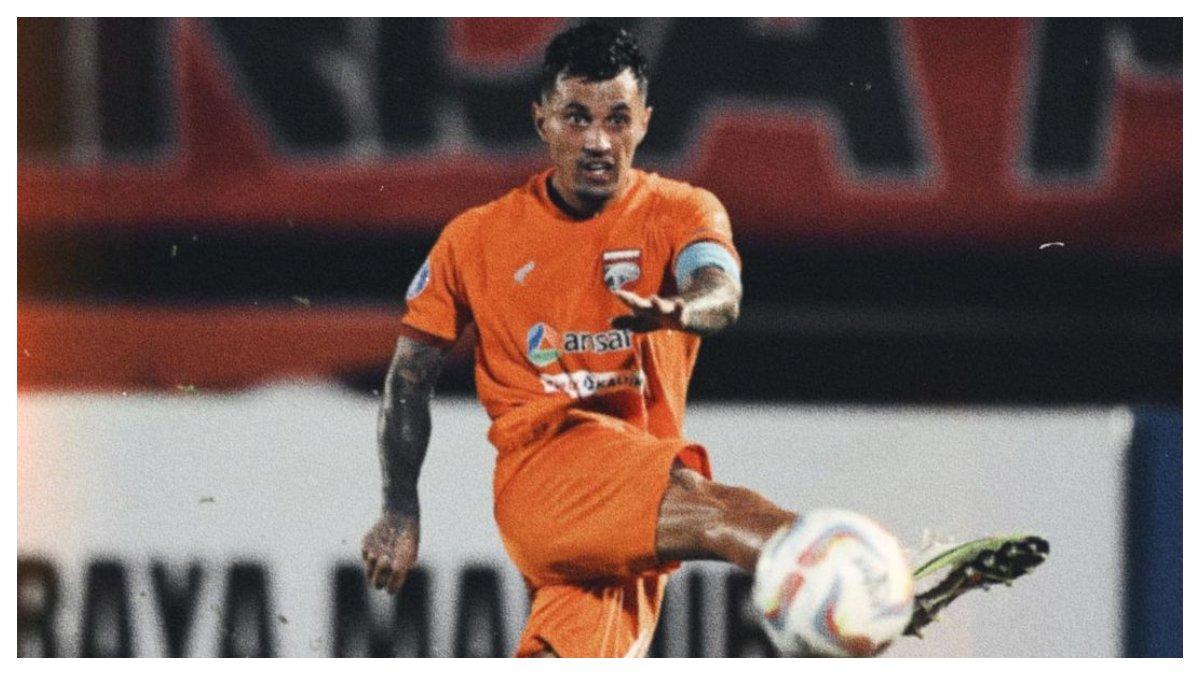 Foto Stevano Lilipaly saat berseragam Borneo FC