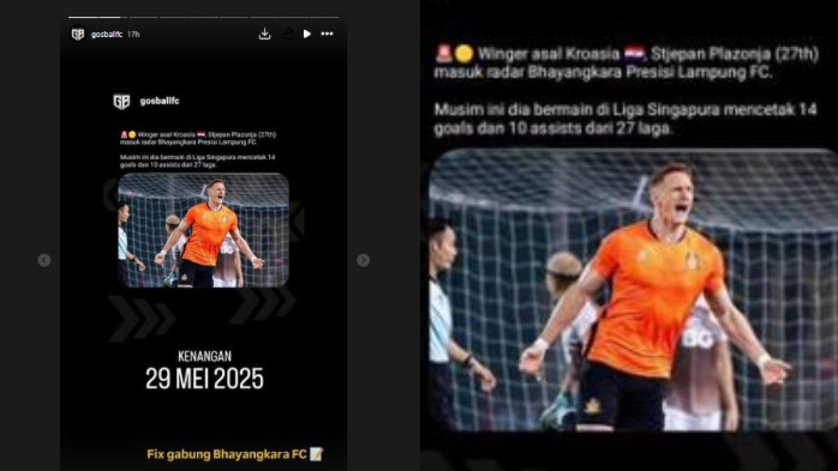 Rumor mengenai Stjepan Plazonja yang kini dikabarkan deal dengan Bhayangkara FC bukan Persija Jakarta.