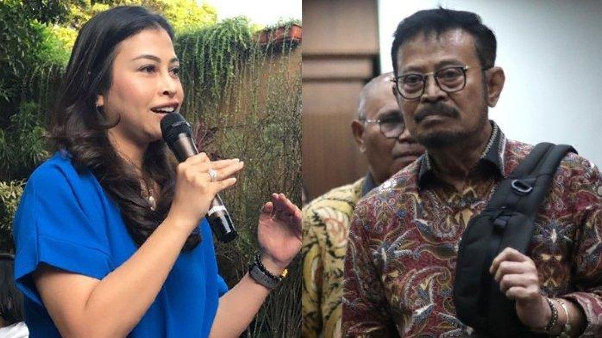 Anak pertama Syahrul Yasin Limpo (SYL), Indira Chunda Thita Syahrul Putri (kiri) - Indira diketahui juga terseret kasus korupsi sang ayah karena menggunakan uang haram untuk kebutuhannya.