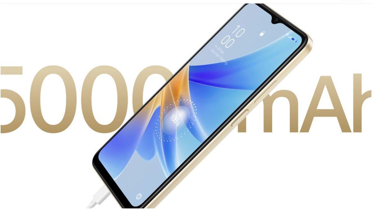 Tampilan baterai oppo a17k