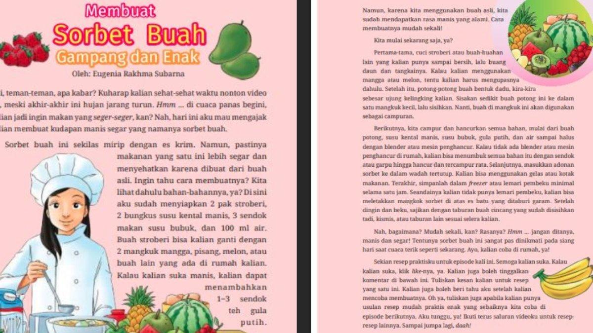 KUNCI JAWABAN - Teks prosedur sebagai Soal Bahasa Indonesia BAB 3 Kelas 7 SMP Kurikulum Merdeka Kamis (19/6/2025)