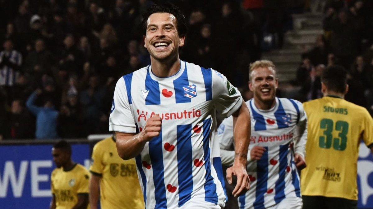 Sosok Thom Haye, pemain SC Heerenveen di Liga Utama Belanda yang akan segera dinaturalisasi Timnas Indonesia.