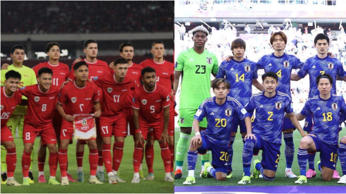 Potret skuad Timnas Indonesia dan Jepang di Kualifikasi Piala Dunia 2025 Zona Asia. Fakta kontras Timnas Indonesia vs Jepang, 25 tahun lalu melonjak drastis, kini salah satu malah menangis dan jomplang, tokoh PSS Sleman jadi aktornya.