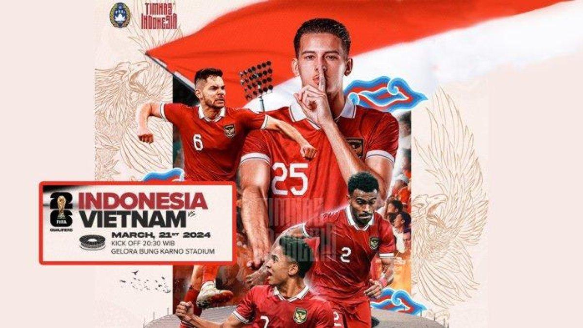 Link Live Streaming Timnas Indonesia Vs Vietnam Kualifikasi Piala Dunia Link Live Streaming Timnas Indonesia Vs Vietnam Kualifikasi Piala Dunia