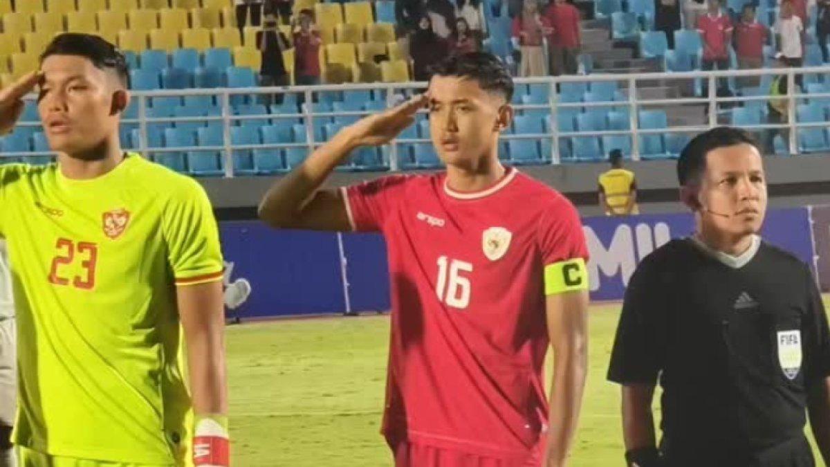 Cuplikan laga antara Timnas U-20 Indonesia melawan Yordania di Mandiri U-20 Challenge Series, Jumat (24/1).