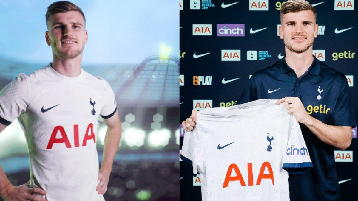 Striker Timnas Jerman, Timor Werner resmi diperkenalkan sebagai pemain baru Tottenham Hotspur, Rabu (10/1/2023) dini hari WIB.