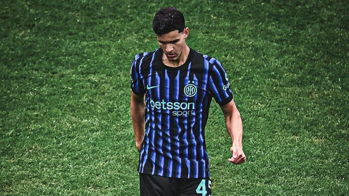BURSA TRANSFER - Potret sosok Valentin Carboni ketika membela Inter Milan di ajang Piala Dunia Antarklub (22/6/2025)