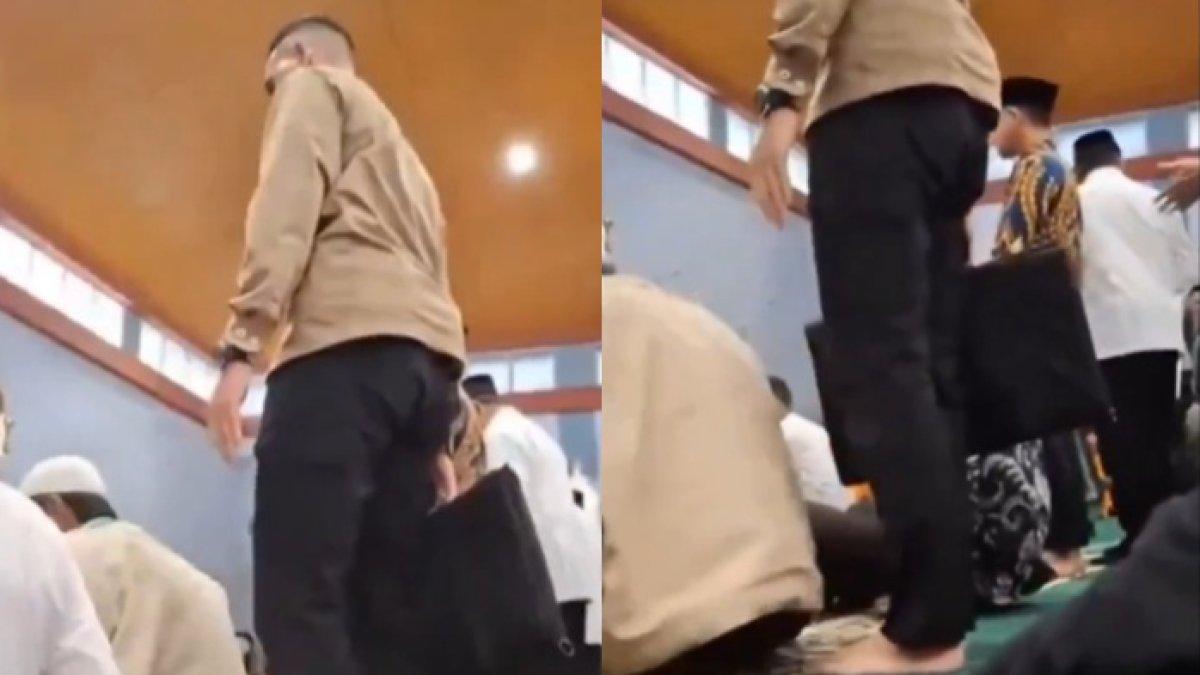 Viral Paspampres Gibran usir jamaah di Semarang