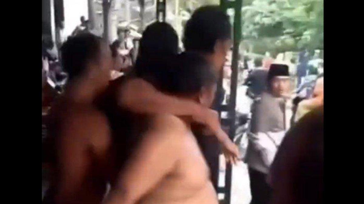 Viral video penangkapan Satir yang bunuh menantunya saat hamil 7 bulan