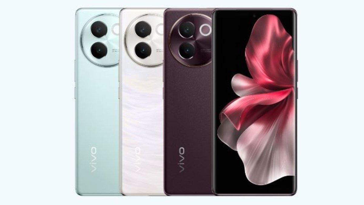 Gambaran Vivo V30e 5G dari tampak bodi belakang.