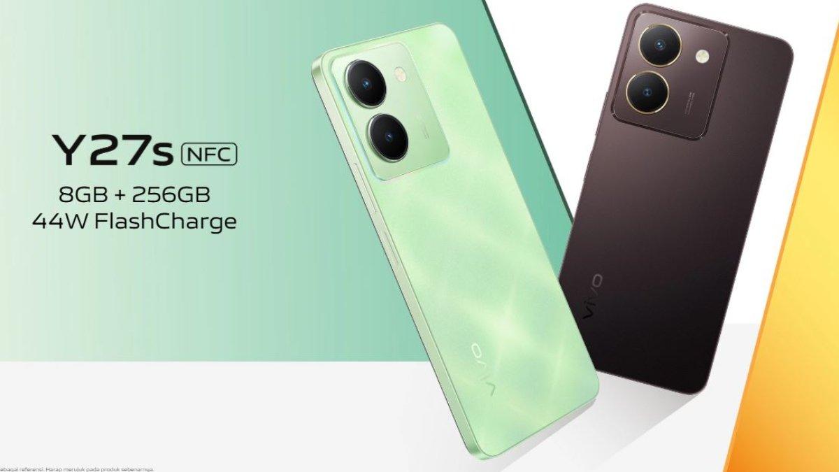 Tampilan vivo Y27s: 44W Flash-Charge.
