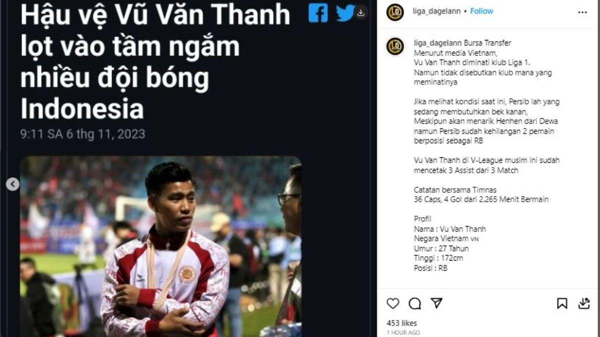 Vu Van Thanh Persib 22