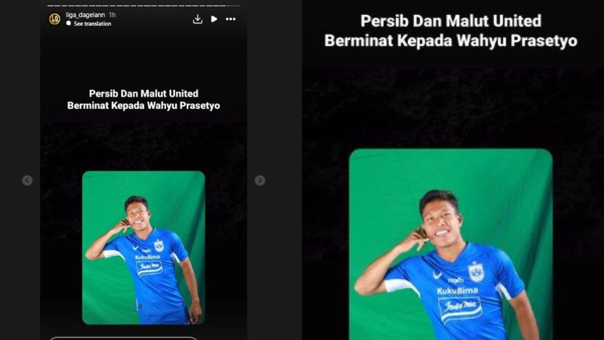 Wahyu Prasetyo dan Persib Malut United