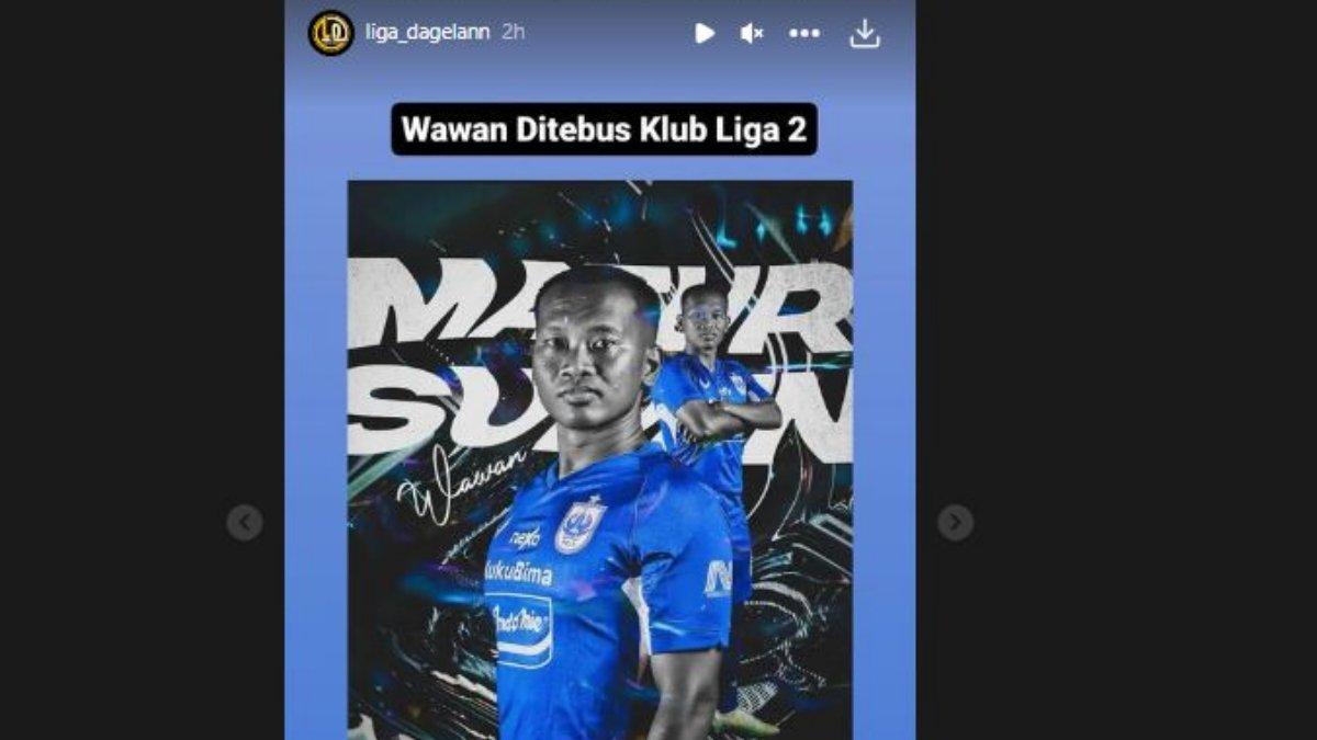 Wawan Febrianto Liga 2